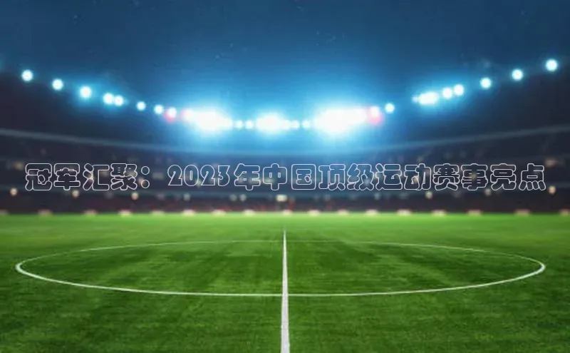 冠军汇聚：2023年中国顶级运动赛事亮点